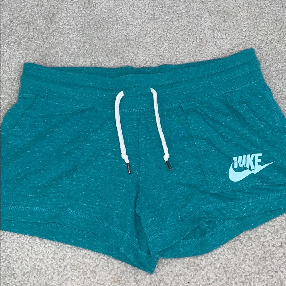 Turquoise Comfy Nike Shorts